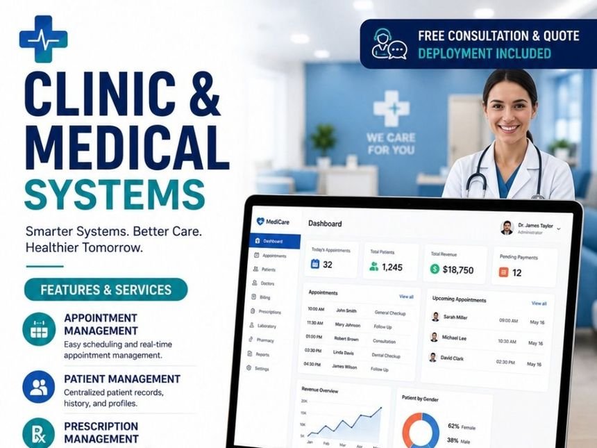 Clinic & Pharmacy POS system brochure